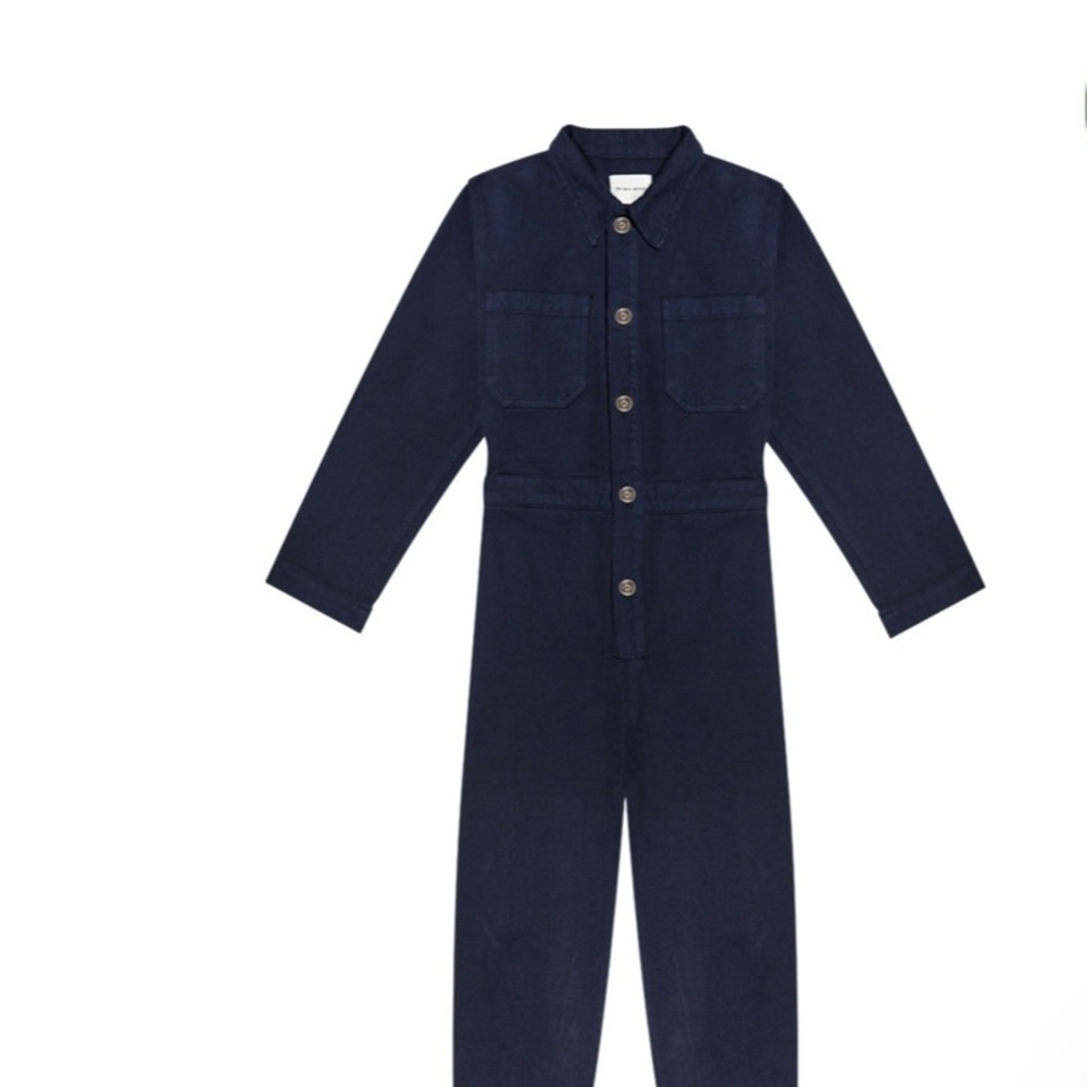 Classic Navy Kids Jumpsuit by boutique label, The New Society